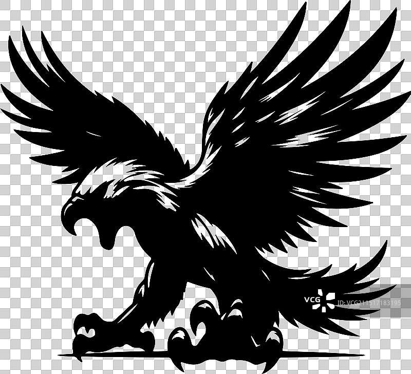 菲律宾鹰黑色设计图片素材