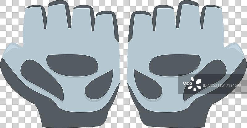 用于锻炼的露指手套图片素材