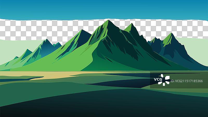 斯托克斯内斯海岬的绿色沙丘图片素材