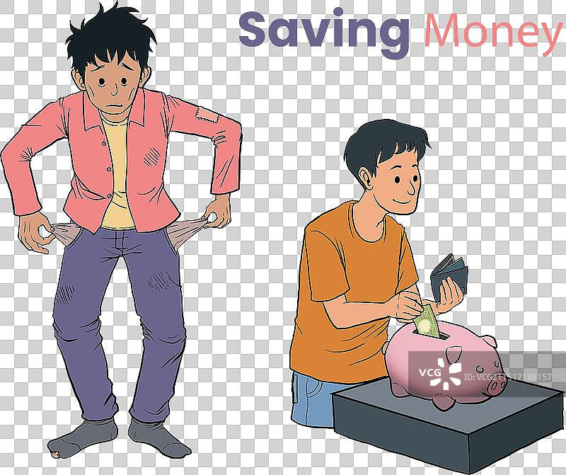 节前节后存钱攻略图片素材