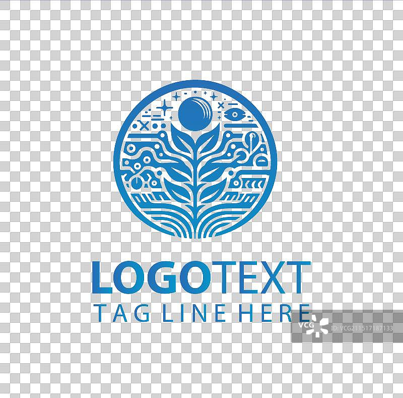 生物科技标志图片素材