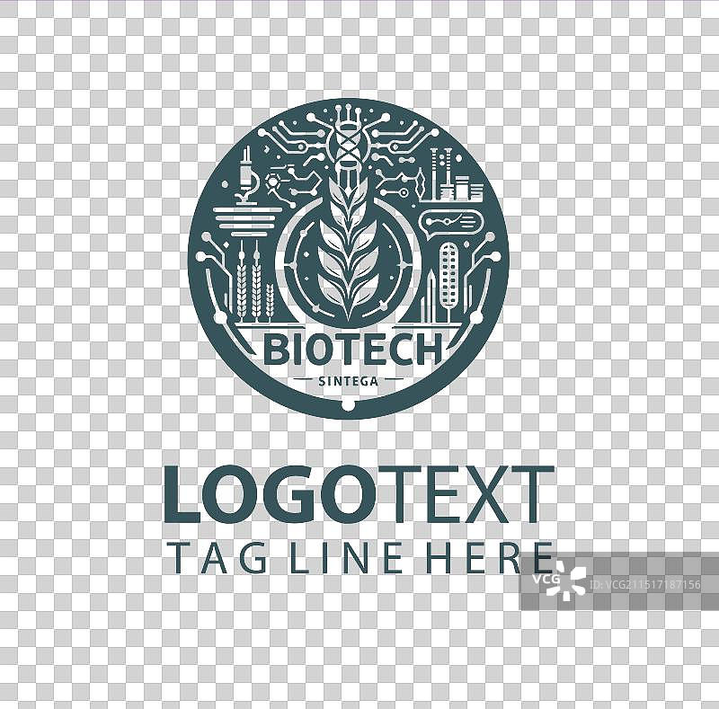 生物科技标志图片素材