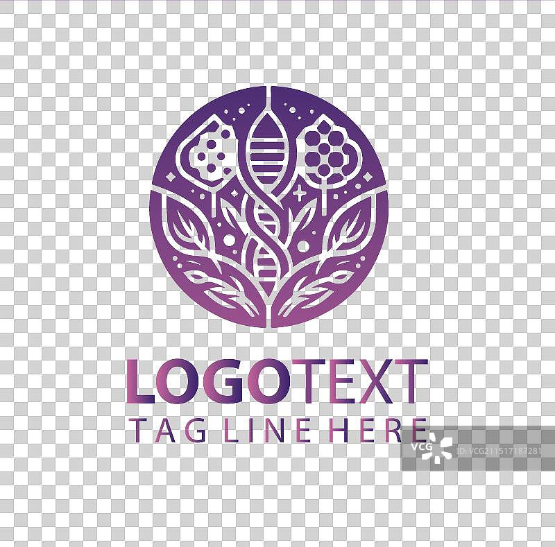 生物科技标志图片素材