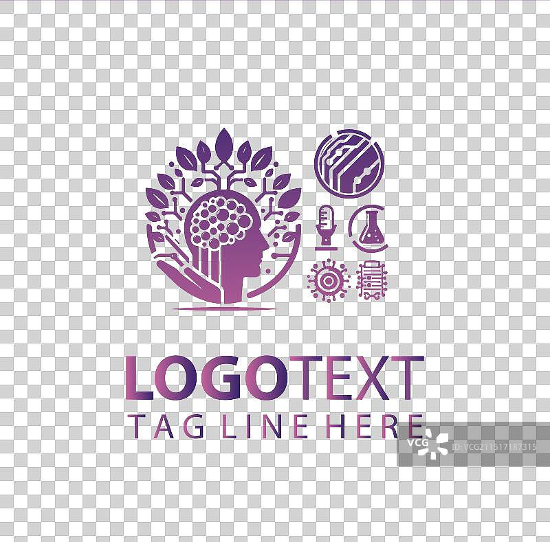 生物科技标志图片素材