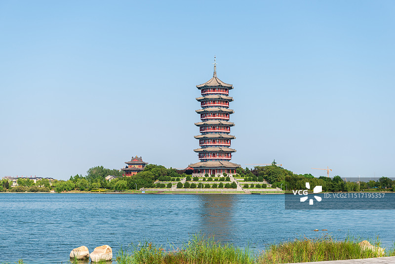 胶州少海 湿地公园图片素材