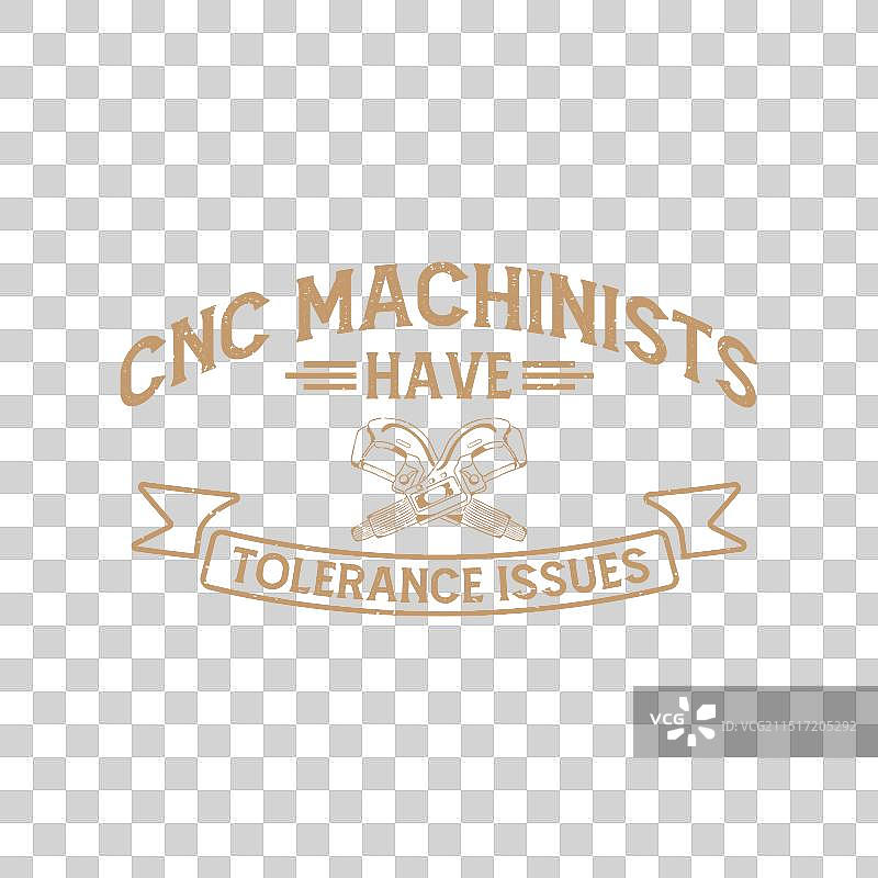 数控机床操作员的公差问题图片素材