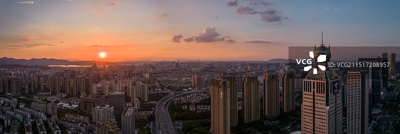 黄昏的近江图片素材