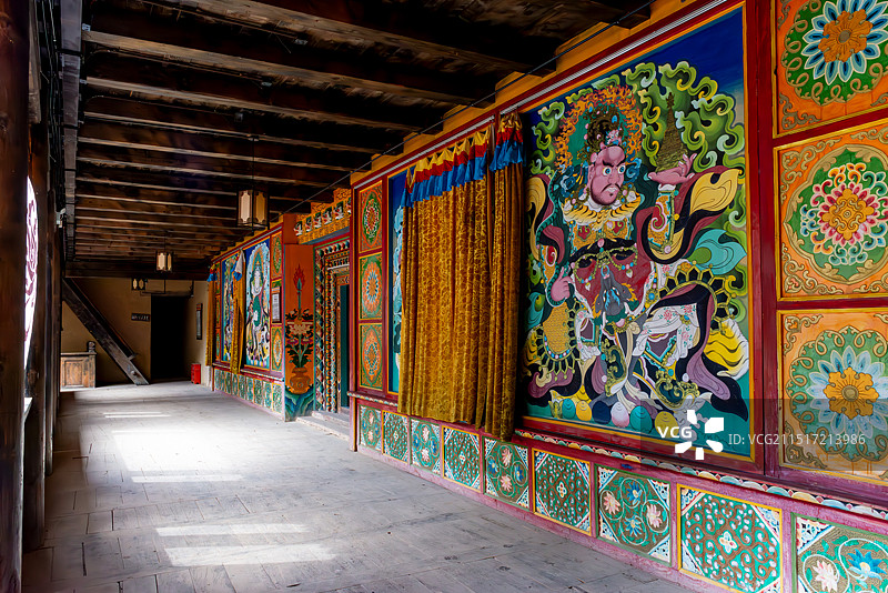 阿坝卓克基土司官寨文化旅游景区图片素材