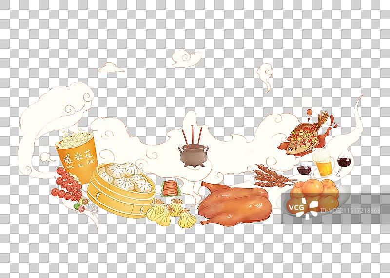 祭祀元素图片素材