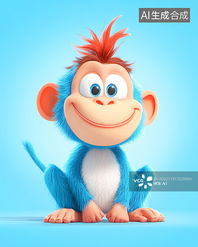 【AI数字艺术】卡通十二生肖动物IP形象吉祥物节日插画图片素材