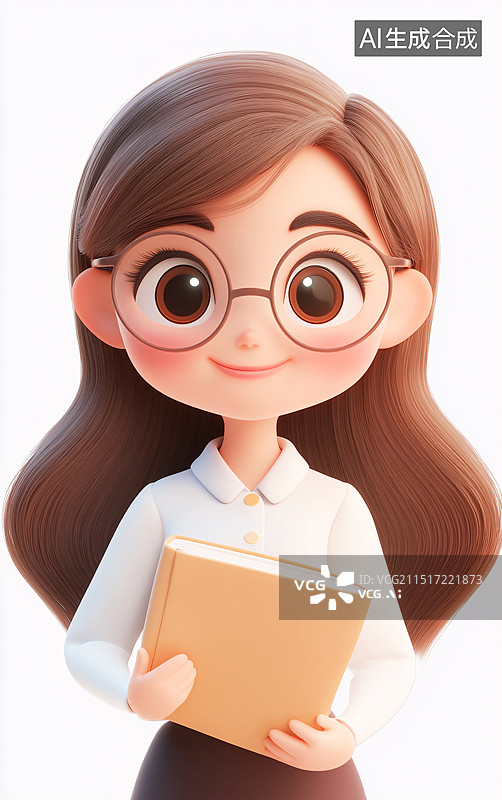 【AI数字艺术】教师节3D老师教育学习教师职业概念插图图片素材