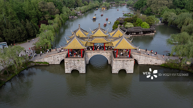 扬州瘦西湖图片素材