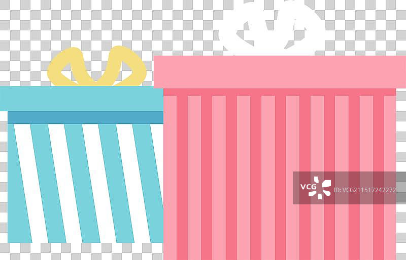 礼盒礼物电商促销大促购物插画图片素材