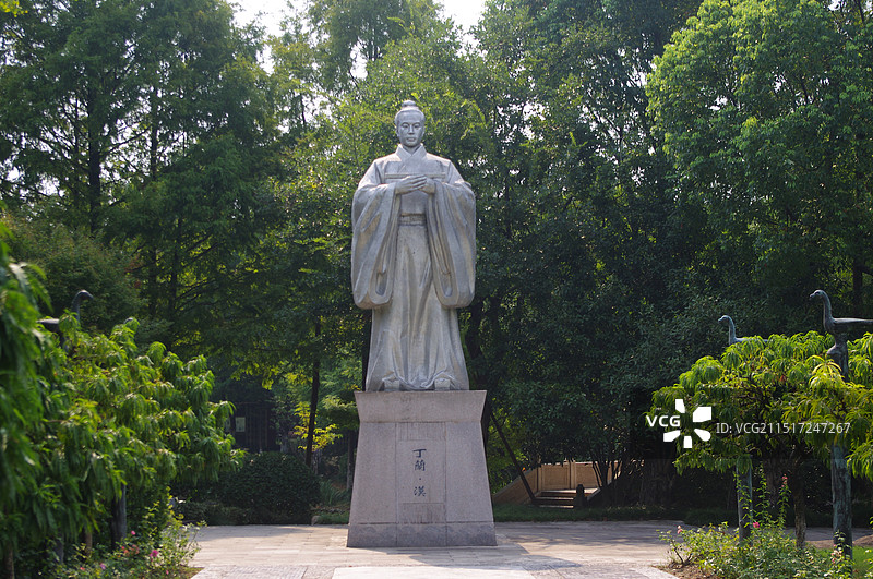 杭州丁兰智慧小镇景区图片素材