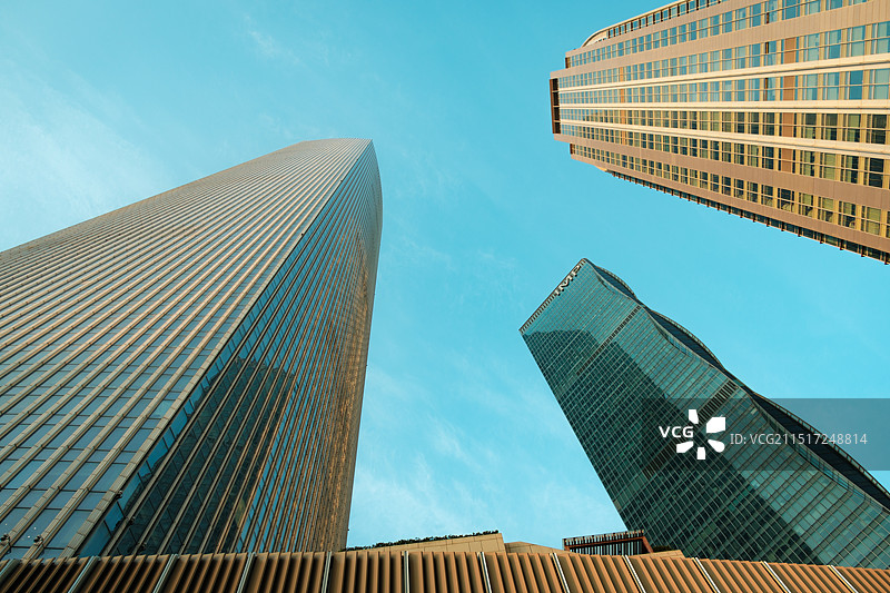 广州花城广场超高层建筑群（K11购物艺术中心、imp环球都会广场、凯华国际中心）图片素材