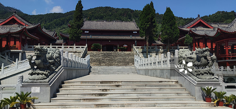 黄冈黄梅县四祖风景区图片素材