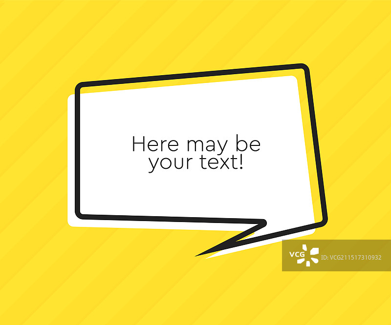 空白文本引言框消息框图片素材