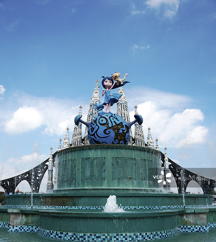 德州泉城欧乐堡梦幻世界景区图片素材