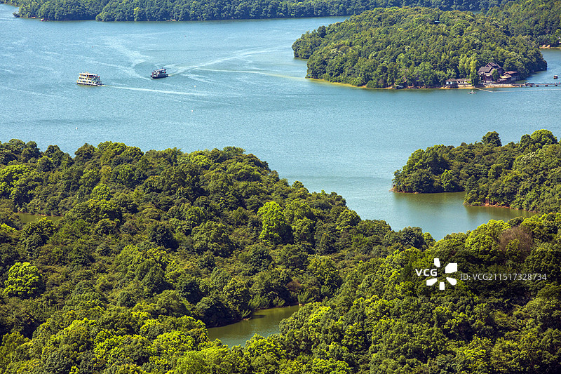 江西新余仙女湖图片素材