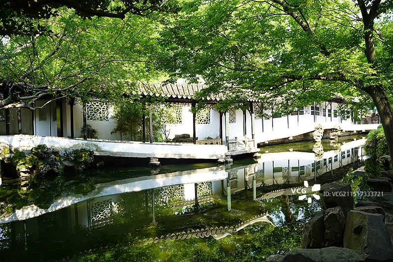 苏州怡园古建图片素材