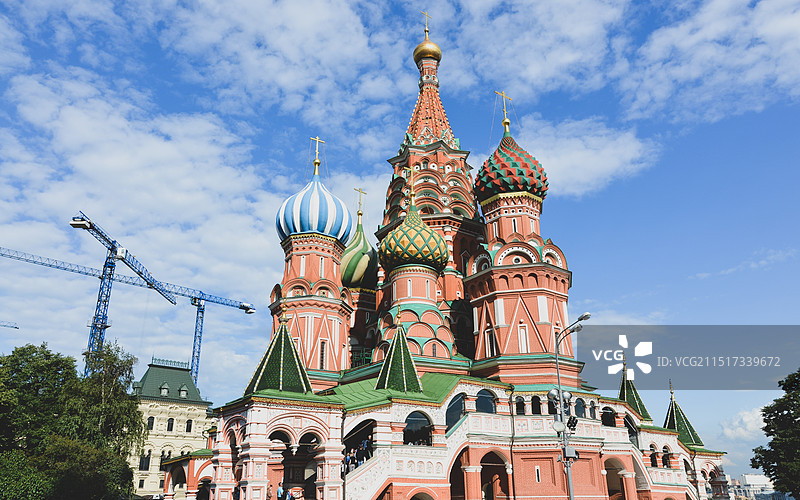 许多年前的，我在俄罗斯旅游图片素材