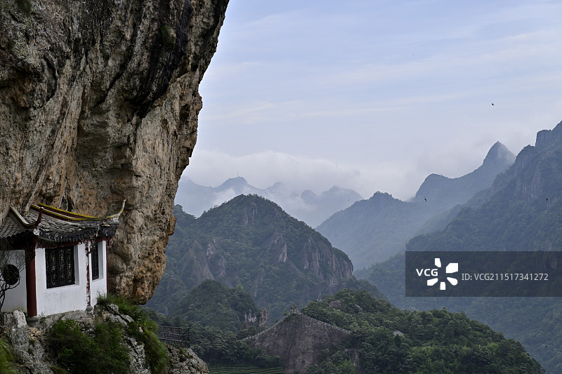 雁荡山方岩图片素材