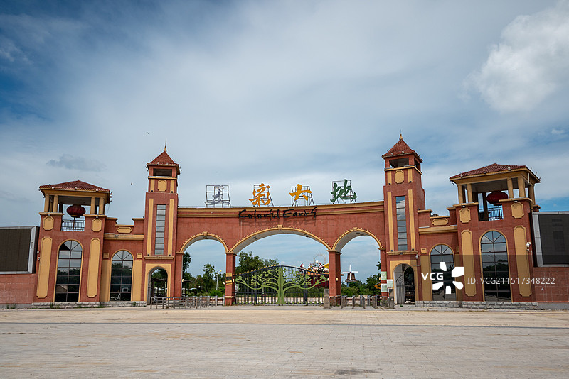 许昌鄢陵县五彩大地观光休闲旅游区图片素材