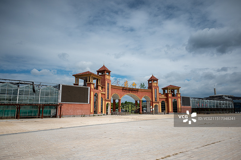 许昌鄢陵县五彩大地观光休闲旅游区图片素材