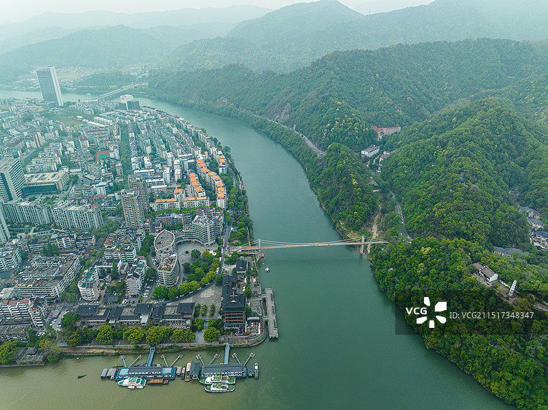 杭州桐庐风光图片素材