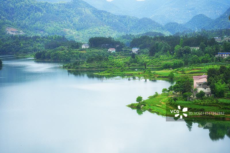 贵州夏天风景图片素材