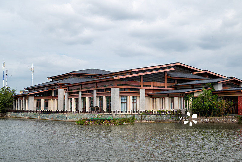 许昌鄢陵县陈化店镇花都温泉小镇图片素材