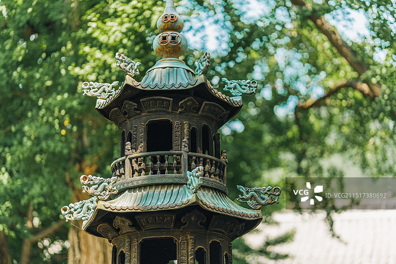 济南市长清区灵岩寺旅游区图片素材