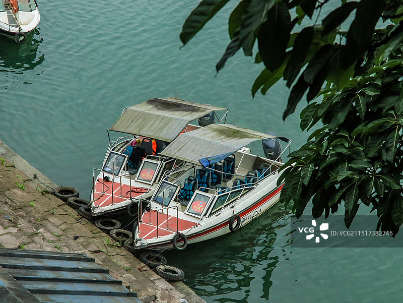 南充嘉陵第一桑梓风景区图片素材