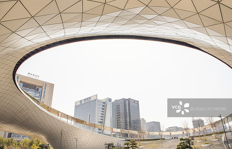 温州城市阳台 温州 温州滨江CBD 温州城市风光 温州建筑 温州市区 建筑外部  城市阳台图片素材