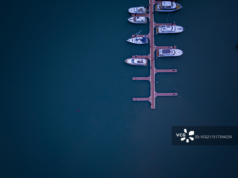 游艇码头图片素材