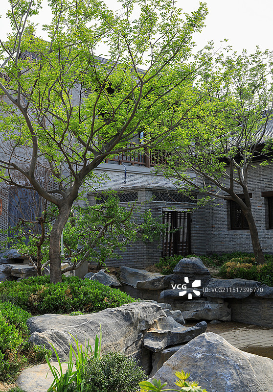 古典园林风景图片素材