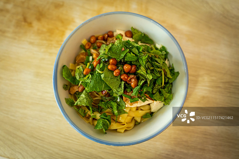 贵州遵义传统小吃豆花面图片素材