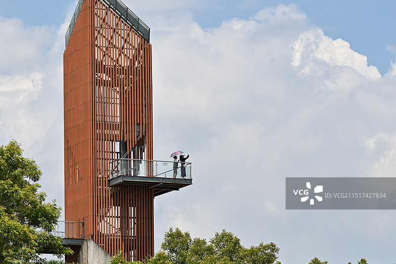 瞭望塔图片素材