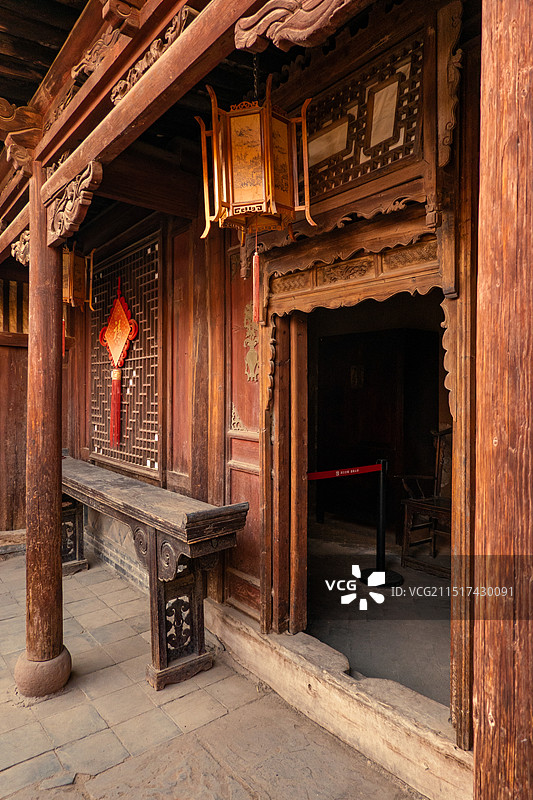 甘肃河口古镇图片素材