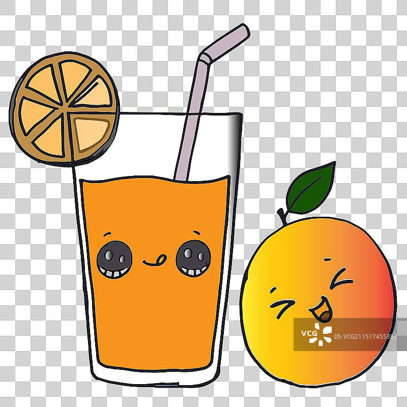 橙汁艺术图片素材