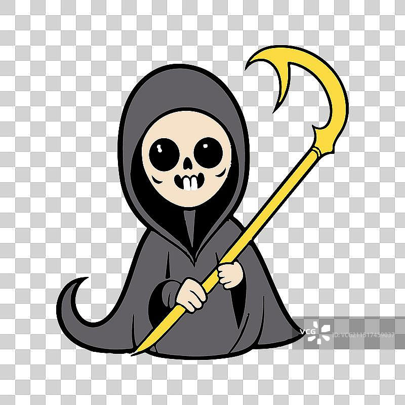 可爱的死神图片素材