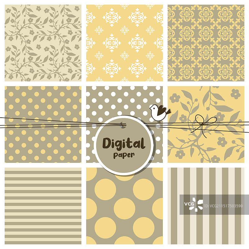 彩色装饰纸天然色彩套装图片素材