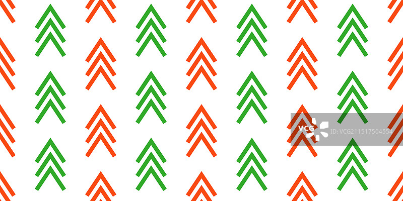 红绿圣诞树无缝图案图片素材
