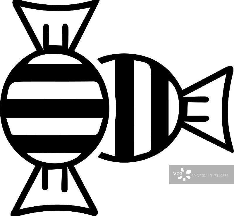 拐杖糖圣诞节甜味糖果图标图片素材