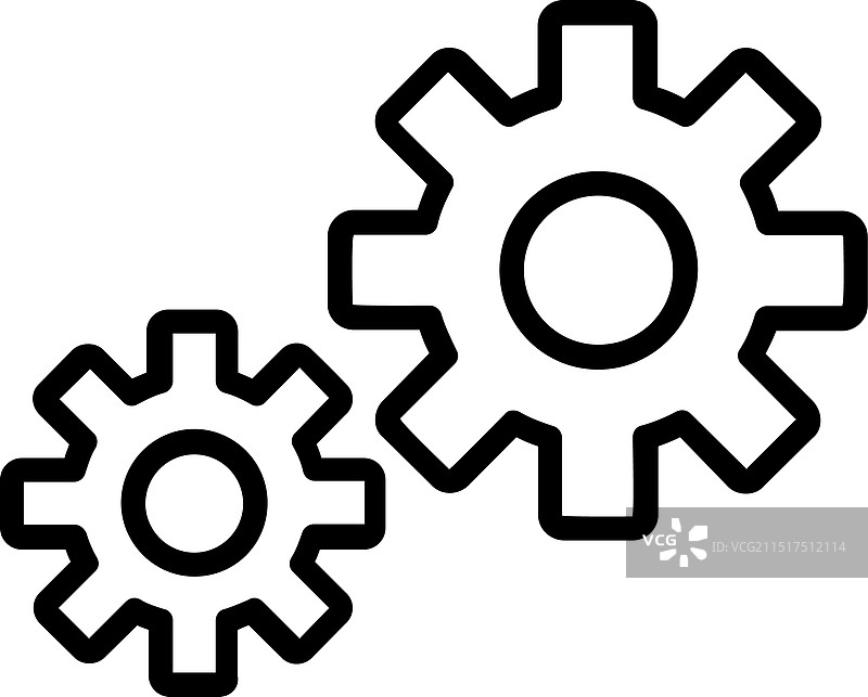 设置线性图标设计图片素材