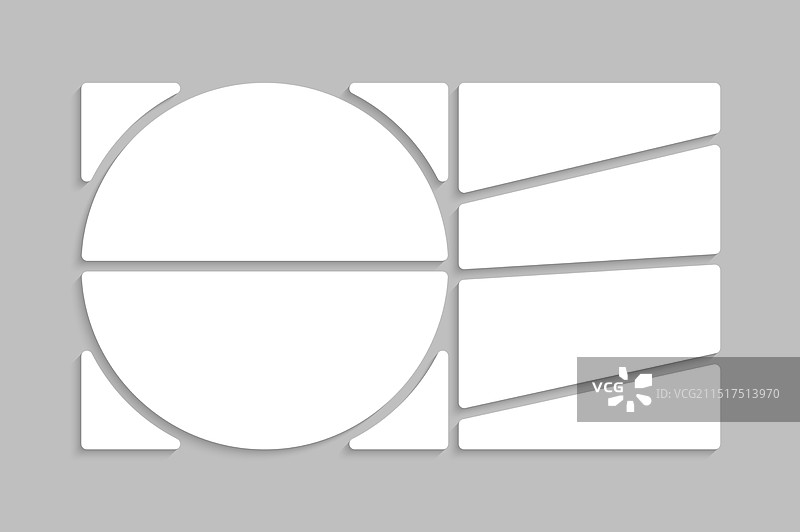 六宫格图片拼贴模板图片素材