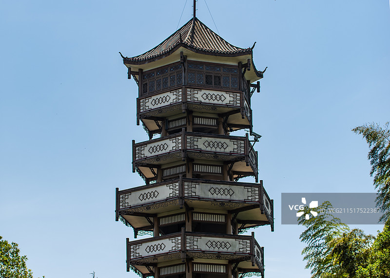 宜宾观海楼图片素材