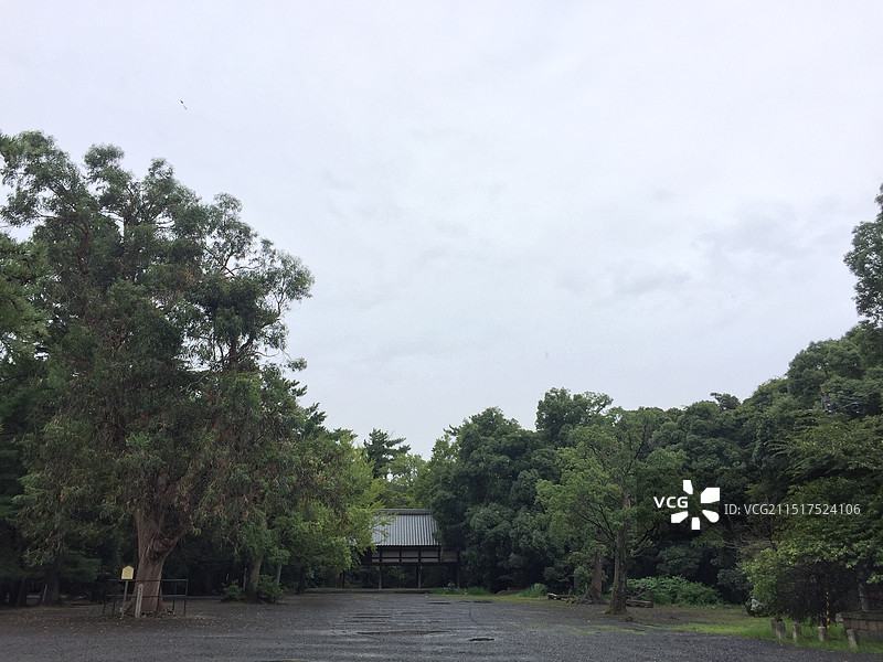 日本福井县古代建筑风光图片素材