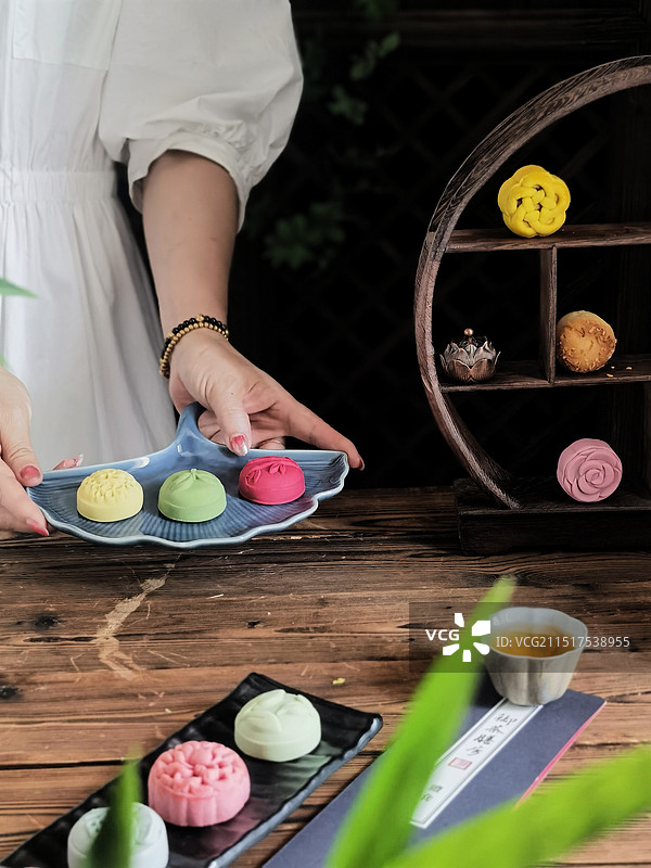 中秋月饼图片素材