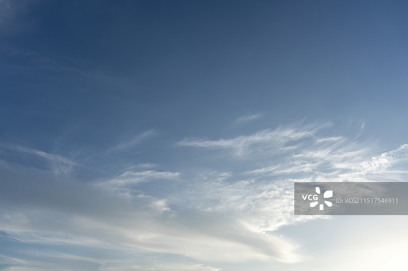 蓝天白云自然景观图片素材